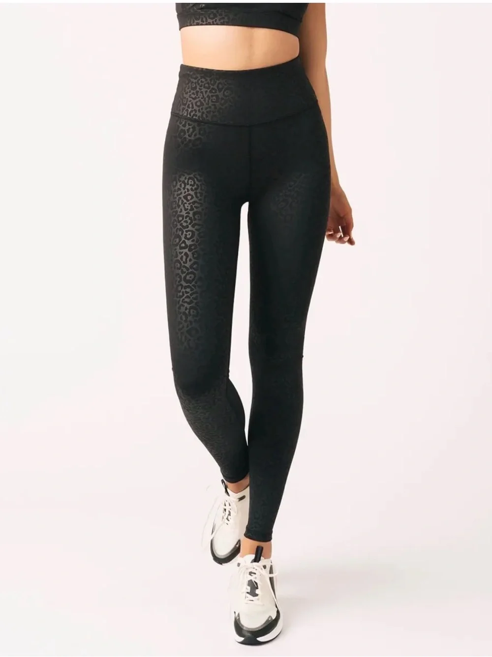 Zyia Active Light & Tight Leopard Hi-Rise Leggings 28” EUC Size 6–8 - Picture 1 of 9